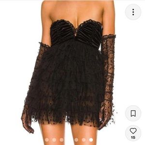 For love and lemons Jourdan mini black dress